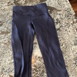 Lulu lemon micro fleece lined running leggings